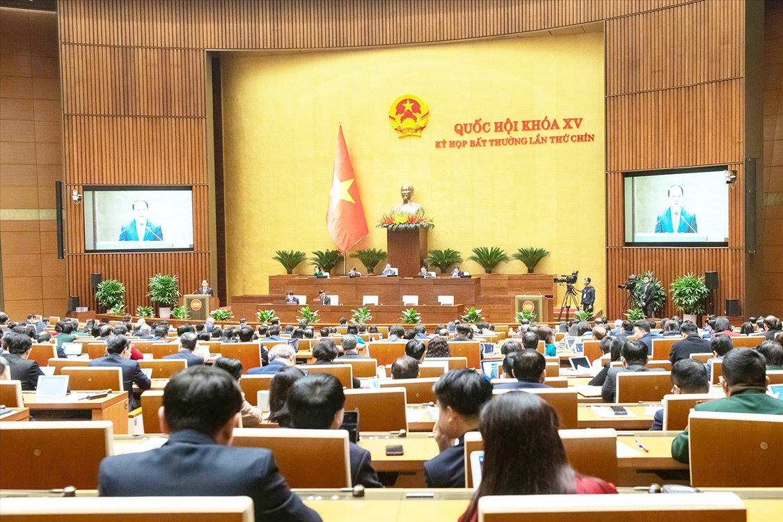 Sửa đổi, bổ sung Luật Tổ chức Quốc hội nhằm thực hiện chủ trương về sắp xếp, tinh gọn tổ chức bộ máy 