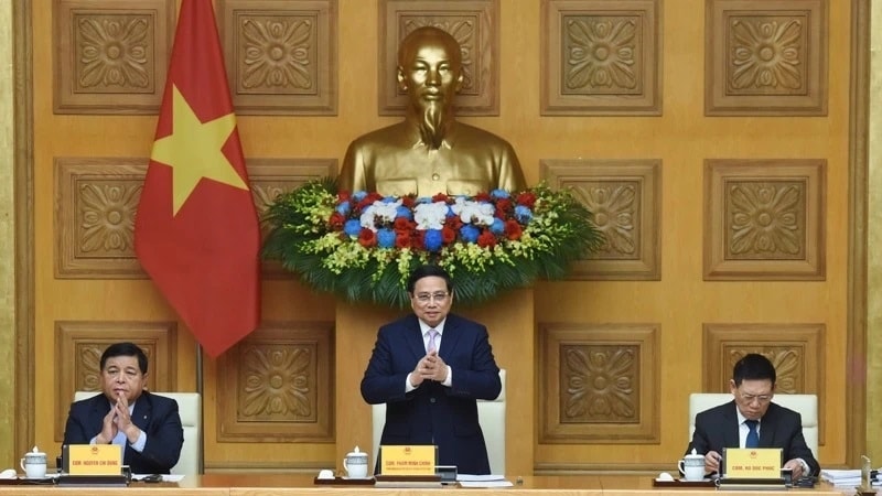 Thủ tướng Phạm Minh Chính chủ trì cuộc Toạ đàm với doanh nghiệp Trung quốc (Ảnh: TRẦN HẢI) Thủ tướng Phạm Minh Chính chủ trì cuộc Toạ đàm với doanh nghiệp Trung quốc (Ảnh: TRẦN HẢI)