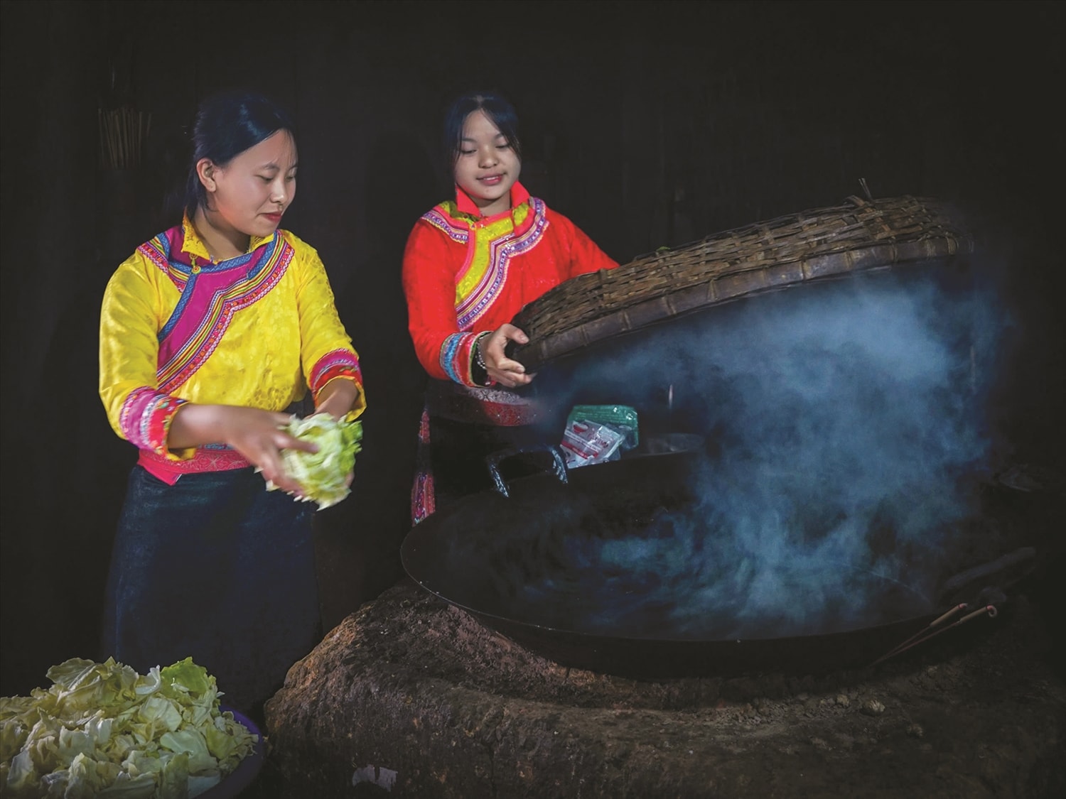 Ẩm thực của người Xạ Phang mang nhiều nét độc đáo. Ảnh Lê Anh Tuấn Ẩm thực của người Xạ Phang mang nhiều nét độc đáo. Ảnh Lê Anh Tuấn