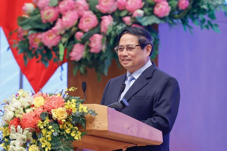 Thủ tướng Phạm Minh Chính phát biểu tại sự kiện Thủ tướng Phạm Minh Chính phát biểu tại sự kiện
