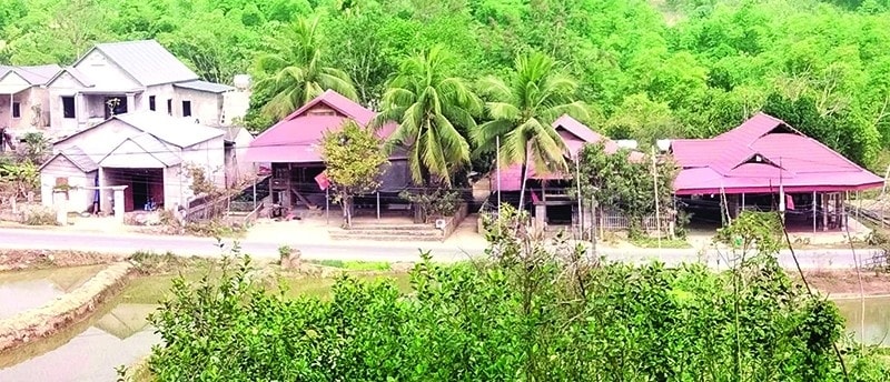 Một góc bản Tân Sơn, xã Sơn Điện Một góc bản Tân Sơn, xã Sơn Điện