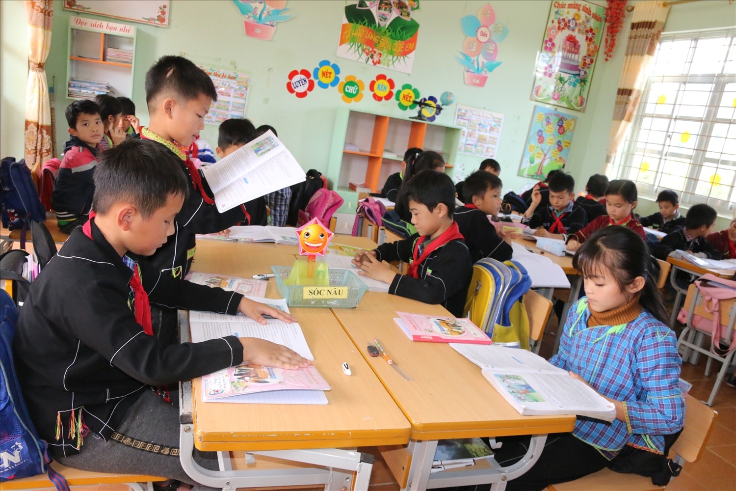 Học sinh bán trú học tại cơ sở giáo dục phổ thông là một trong những đối tượng thụ hưởng Nghị định