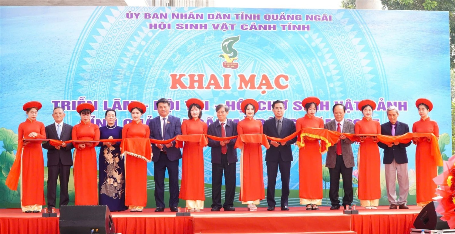Quảng Ngãi khai mạc Triển lãm sinh vật cảnh mở rộng năm 2025.