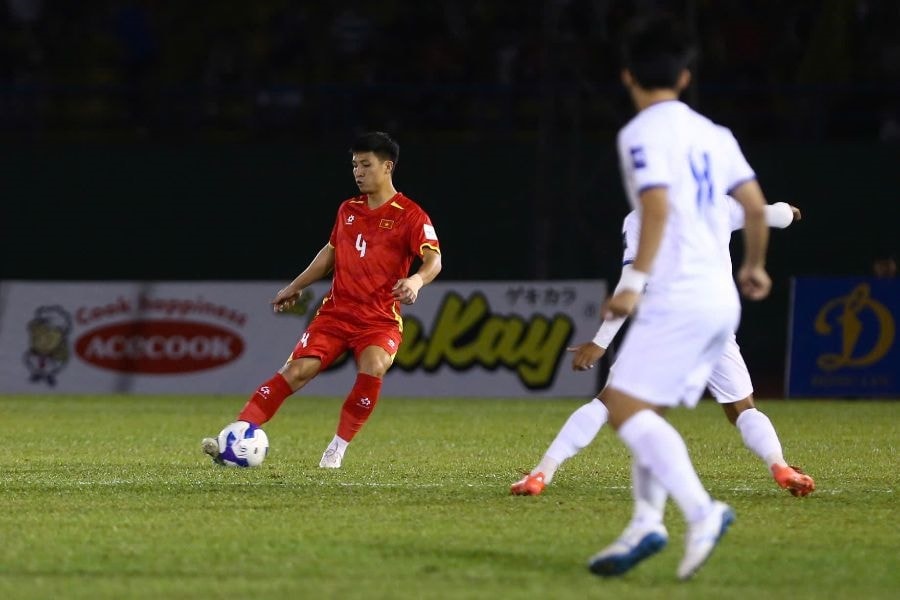 Đội tuyển Việt Nam vừa có 3 điểm đầu tiên tại chiến dịch vòng loại Asian Cup 2027 (Ảnh IT)