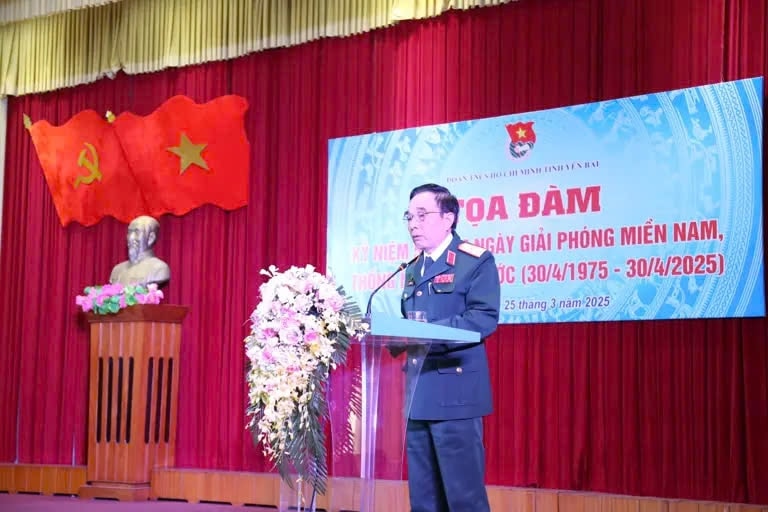 Thiếu tướng Nguyễn Văn Kỳ - nguyên Phó Tham mưu trưởng Quân khu 2, nguyên Ủy viên Ban Thường vụ Tỉnh ủy, Chỉ huy trưởng Bộ CHQS tỉnh Yên Bái chia sẻ tại chương trình. Ảnh:TL Thiếu tướng Nguyễn Văn Kỳ - nguyên Phó Tham mưu trưởng Quân khu 2, nguyên Ủy viên Ban Thường vụ Tỉnh ủy, Chỉ huy trưởng Bộ CHQS tỉnh Yên Bái chia sẻ tại chương trình. Ảnh:TL