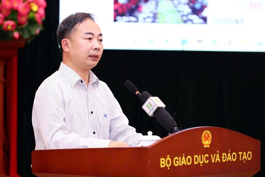 Ông Nguyễn Ngọc Hà, Phó Cục trưởng Cục Quản lý chất lượng (Bộ GD&ĐT) thông tin về Kỳ thi tốt nghiệp THPT 2025