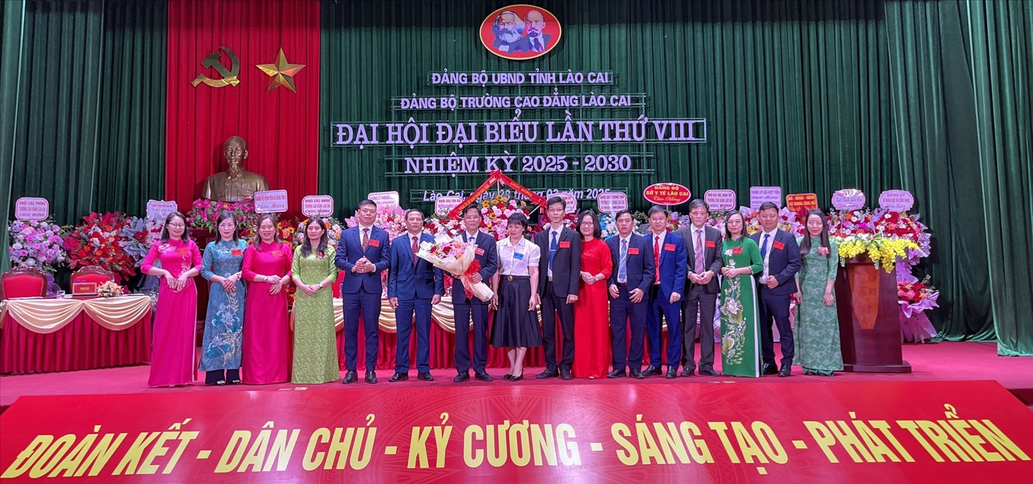 Ban Chấp hành Đảng bộ Trường Cao đẳng Lào Cai nhiệm kỳ 2025-2030