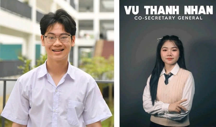 Em Đỗ Trung Dũng (bên trái) và em Vũ Thanh Nhàn học sinh Trường THPT Chuyên Tuyên Quang được nhận học bổng từ trường quốc tế.Ảnh: TL Em Đỗ Trung Dũng (bên trái) và em Vũ Thanh Nhàn học sinh Trường THPT Chuyên Tuyên Quang được nhận học bổng từ trường quốc tế.Ảnh: TL