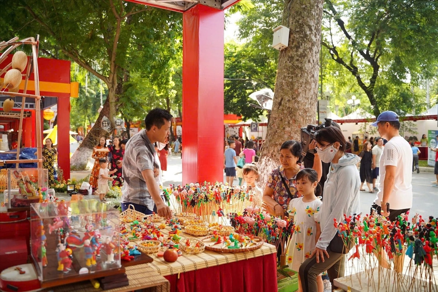 Lễ hội Quà tặng du lịch Hà Nội là hoạt động kích cầu du lịch thường niên, quảng bá du lịch Hà Nội - Ảnh: TL