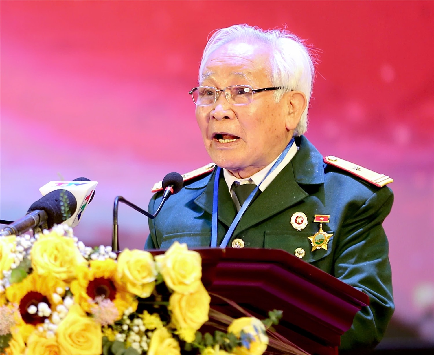 Cựu chiến binh Lê Xuân Giang, Trung đoàn 228 Pháo phòng không, đơn vị từng làm nhiệm vụ bảo vệ cầu Hàm Rồng.