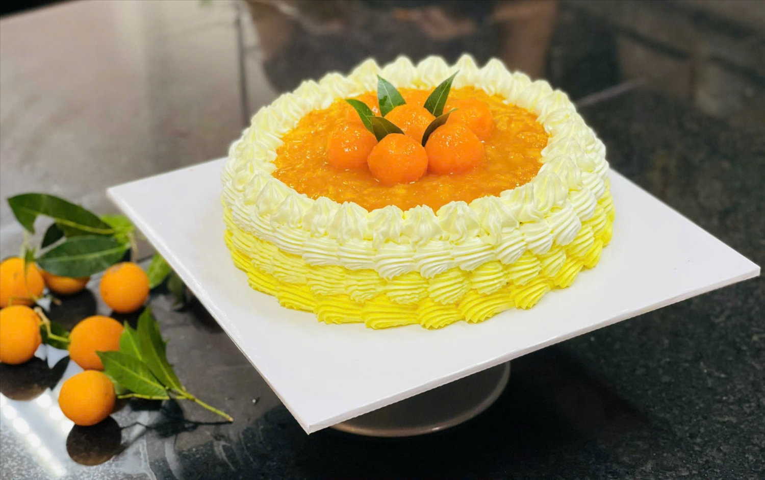 Một món ăn chế biến từ trái thanh trà