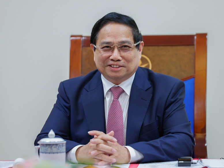 Thủ tướng Phạm Minh Chính điện đàm với Thủ tướng Malaysia Anwar Ibrahim để trao đổi về tình hình quan hệ song phương và đánh giá về một số vấn đề khu vực, quốc tế mới nổi gần đây - Ảnh: VGP/Nhật Bắc Thủ tướng Phạm Minh Chính điện đàm với Thủ tướng Malaysia Anwar Ibrahim để trao đổi về tình hình quan hệ song phương và đánh giá về một số vấn đề khu vực, quốc tế mới nổi gần đây - Ảnh: VGP/Nhật Bắc
