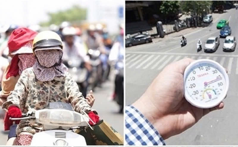 nắng nóng gay gắt dự báo sẽ xuất hiện trên toàn quốc trong tháng 5. Ảnh: TL
