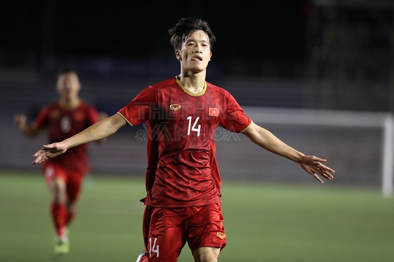 Cầu thủ Nguyễn Hoàng Đức (Ảnh IT)