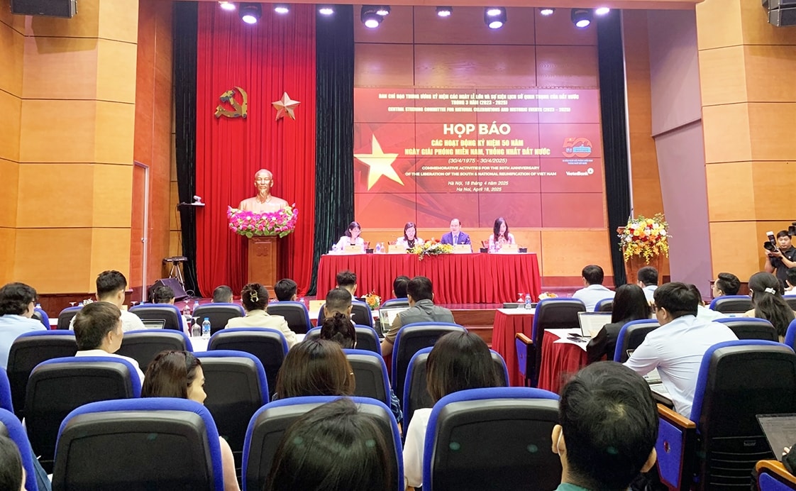 Quang cảnh buổi Họp báo Quang cảnh buổi Họp báo