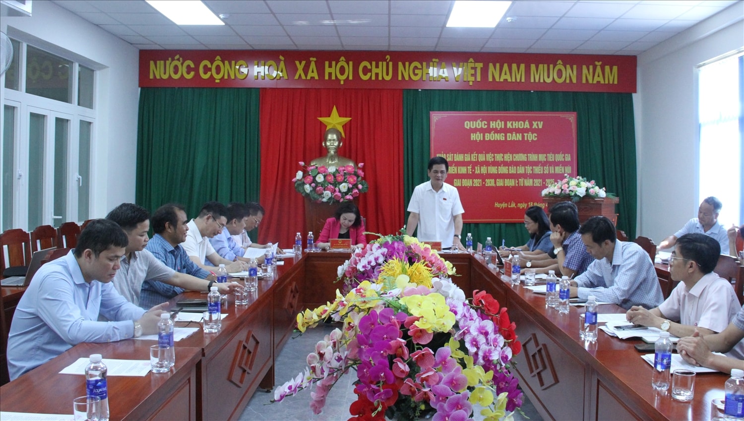 Đoàn công tác Hội đồng Dân tộc của Quốc hội khảo sát Chương trình MTQG 1719 tại huyện Lắk 