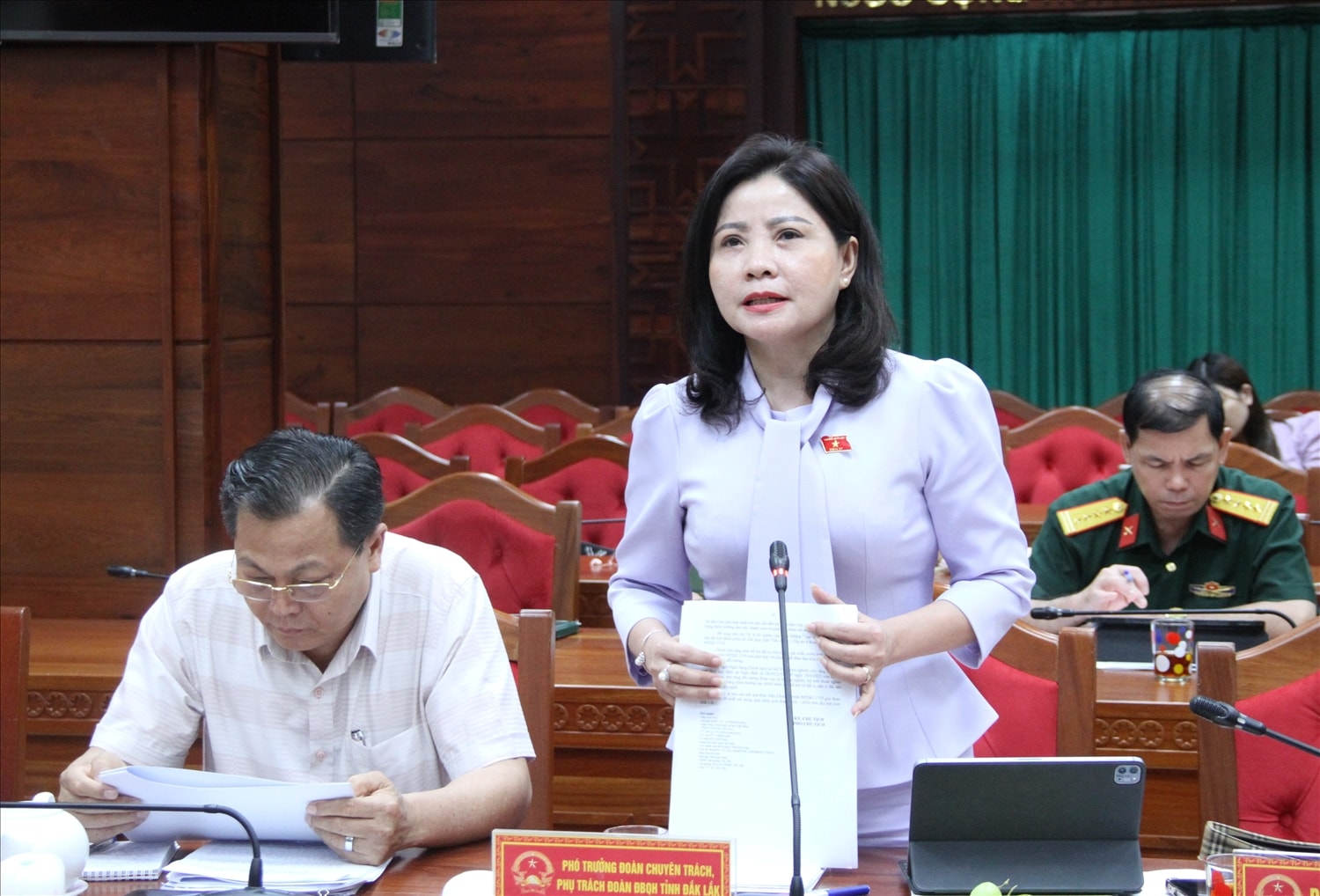 Đại biểu đã có nhiều đề xuất, kiến nghị tại buổi làm việc