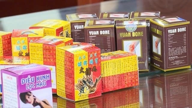 21 loại thuốc giả được cơ quan công an phát hiện. Ảnh:TL