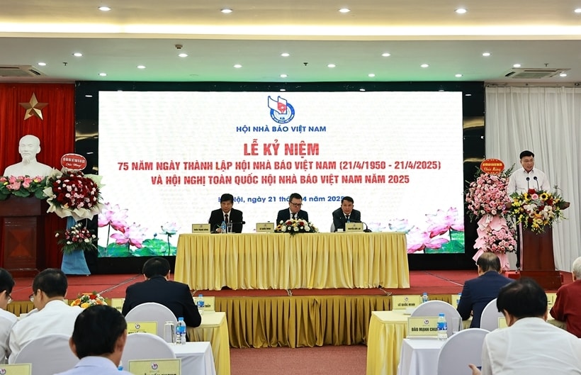 Ngay sau Lễ kỷ niệm, Hội Nhà báo Việt Nam đã tổ chức Hội nghị toàn quốc năm 2025 Ngay sau Lễ kỷ niệm, Hội Nhà báo Việt Nam đã tổ chức Hội nghị toàn quốc năm 2025