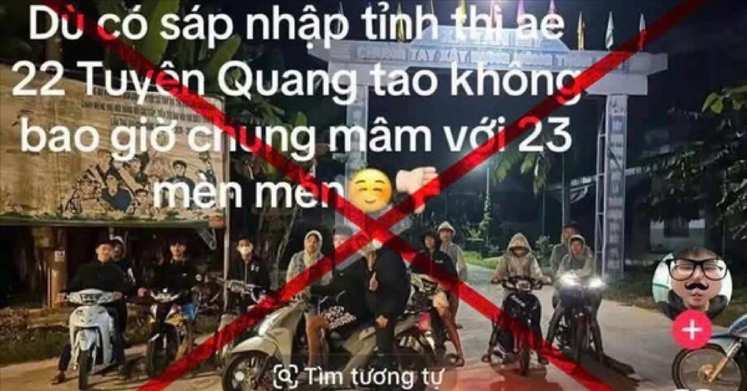 Nam thanh niên M.T.V đăng bài kích động trên mạng xã hội