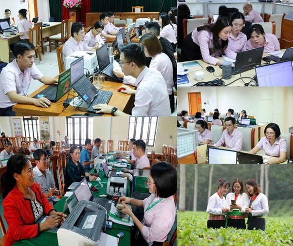 Nghị quyết của Đảng uỷ NHCSXH TW đề ra những mục tiêu rất cụ thể, đổi mới cách nghĩ, cách làm, giải phóng năng lực để thúc đẩy đột phá trong phát triển khoa học, công nghệ, đổi mới sáng tạo và chuyển đổi số Nghị quyết của Đảng uỷ NHCSXH TW đề ra những mục tiêu rất cụ thể, đổi mới cách nghĩ, cách làm, giải phóng năng lực để thúc đẩy đột phá trong phát triển khoa học, công nghệ, đổi mới sáng tạo và chuyển đổi số