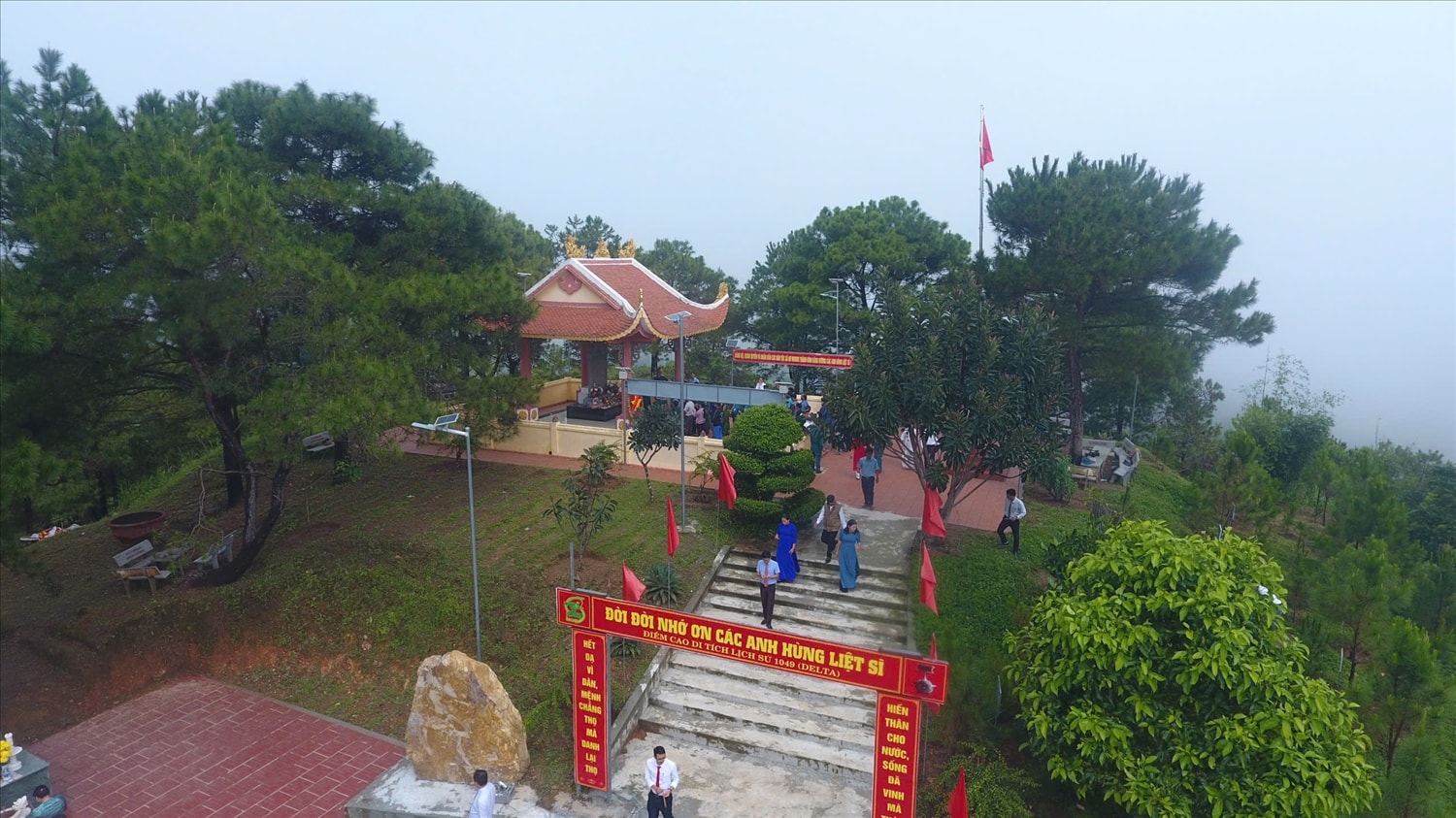 Điểm cao 1049 Công trình Nhà bia di tích lịch sử tại Điểm cao 1049
