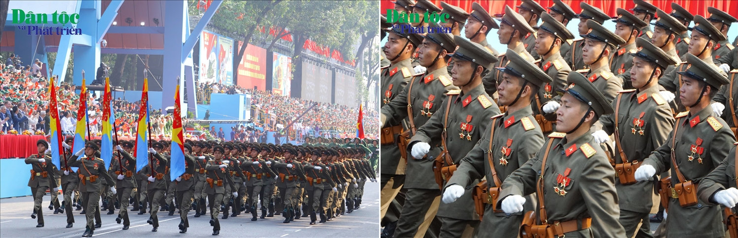 Khối sĩ quan đại diện 5 cánh quân