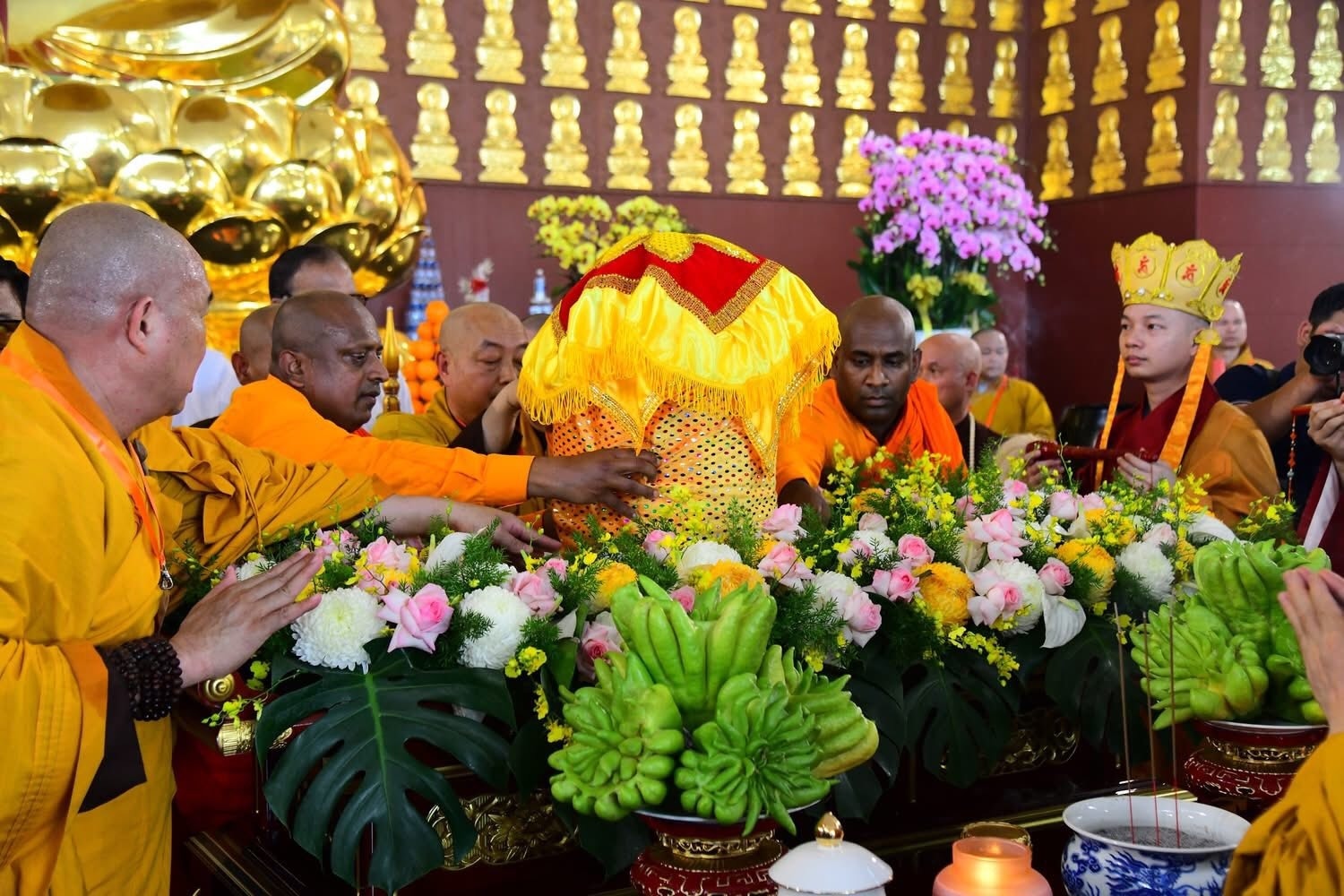 Xá lợi Đức Phật là bảo vật quốc gia của Ấn Độ, được tôn trí tại Bảo tàng Quốc gia New Delhi. Theo quy định ngoại giao của Ấn Độ, việc xuất ngoại xá lợi Đức Phật tương đương với chuyến công du của nguyên thủ quốc gia.