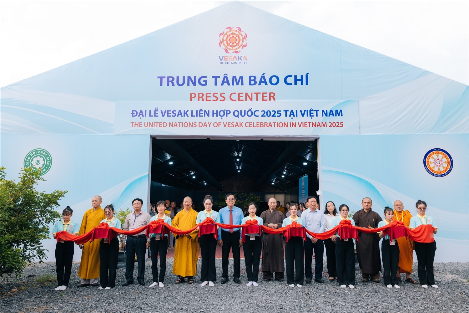 Khai mạc trung tâm báo chí phục vụ Đại lễ Vesak Liên Hợp Quốc 2025