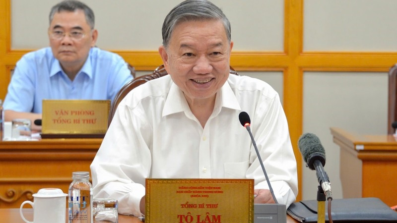 Tổng Bí thư Tô Lâm chủ trì buổi họp. Tổng Bí thư Tô Lâm chủ trì buổi họp.