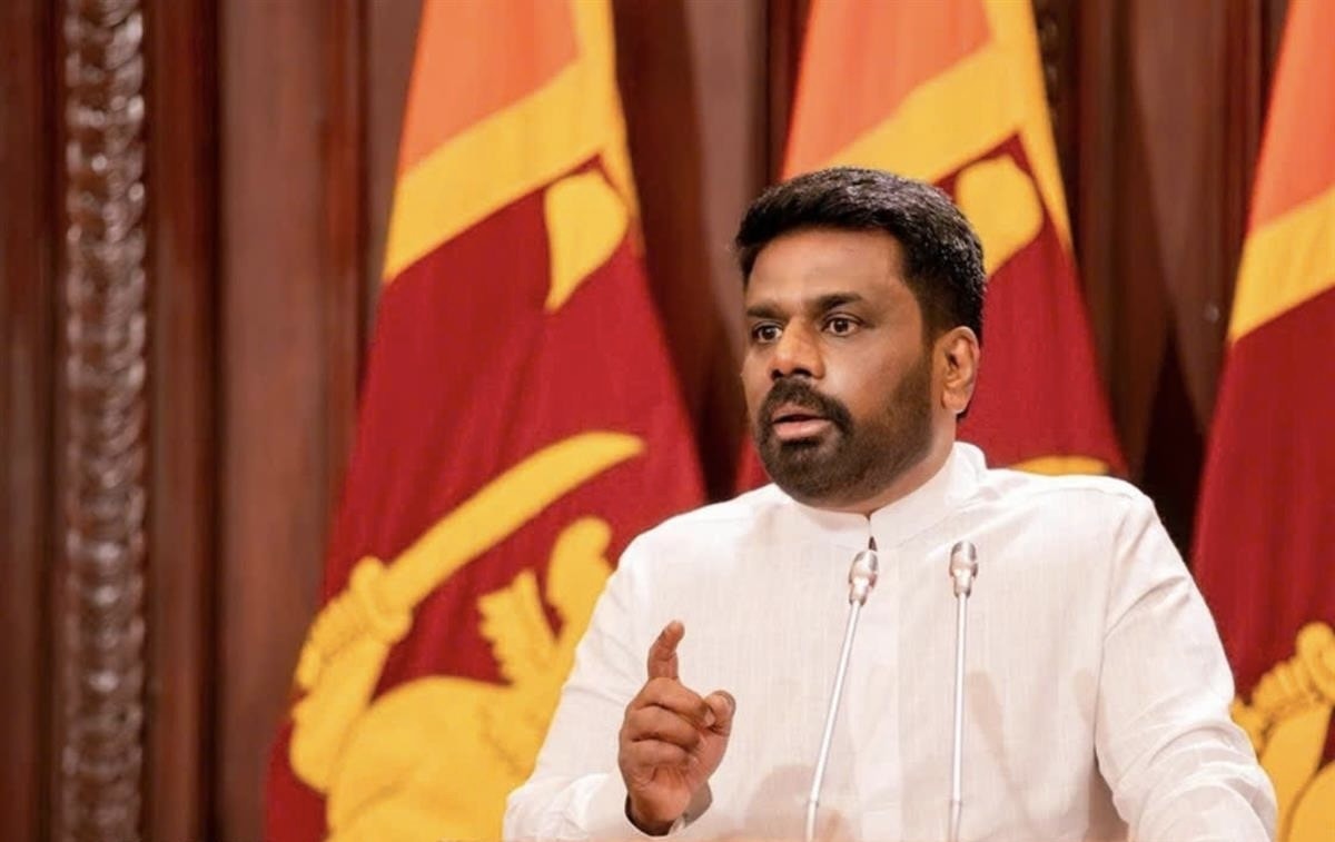 Tổng thống Sri Lanka Anura Kumara Dissanayake. (Ảnh: Xinhua)