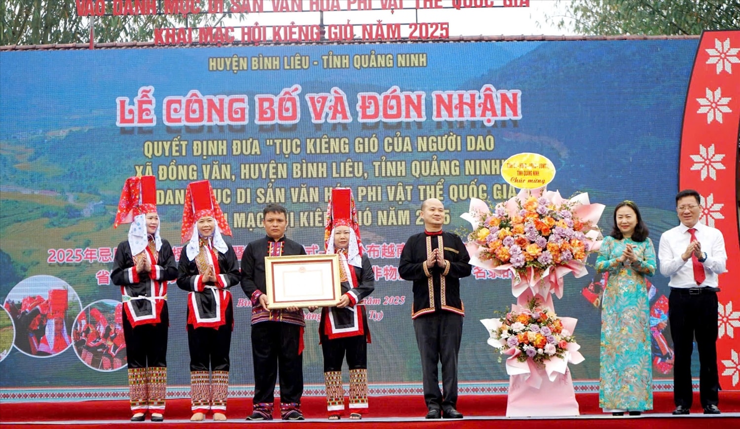 Tục Kiêng Gió của người Dao xã Đồng Văn chính thức được công nhận là Di sản văn hóa phi vật thể quốc gia