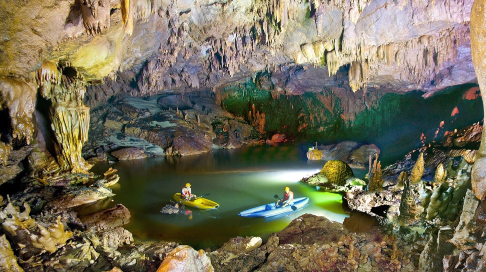 Hệ thống hang động trong Vườn quốc gia Phong Nha – Kẻ Bàng được ví như “trái tim” của ngành du lịch của tỉnh Quảng Bình