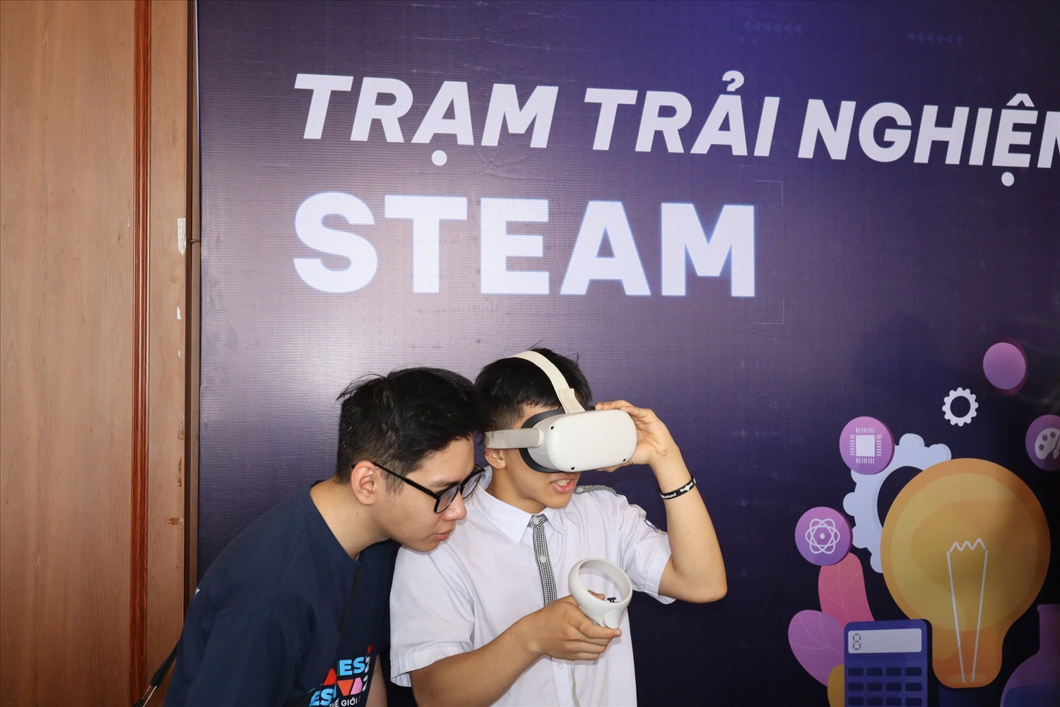Học sinh trải nghiệm Steam