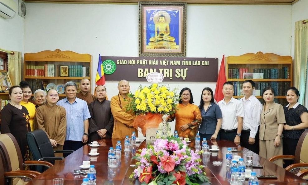 Giáo hội Phật giáo Việt Nam tỉnh Lào Cai đồng hành cùng sự phát triển của địa phương