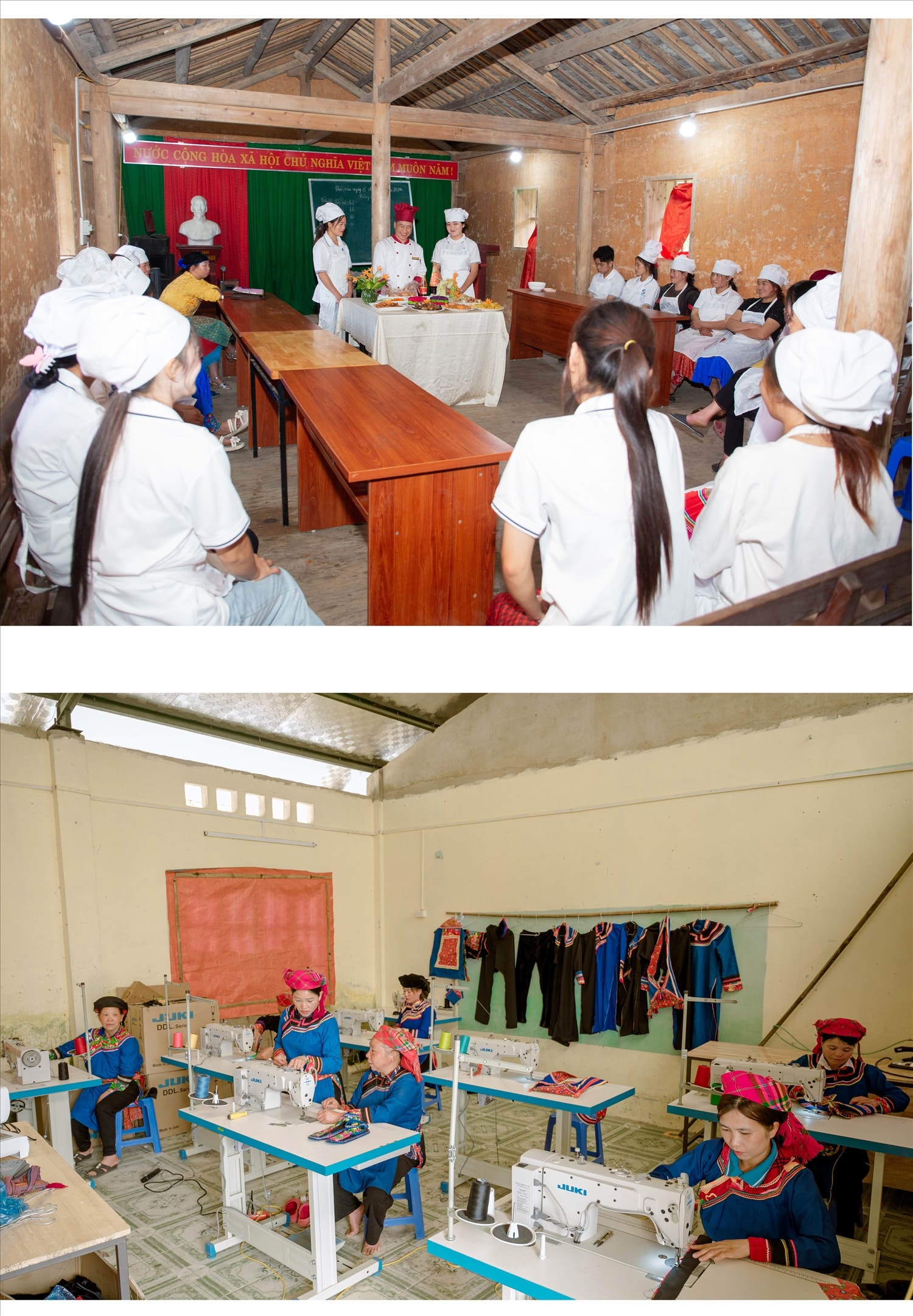 Nhờ nguồn vốn từ Chương trình MTQG 1719 nhiều người dân là đồng bào DTTS trên địa bàn tỉnh Hà Giang được học nghề để phát triển kinh tế.