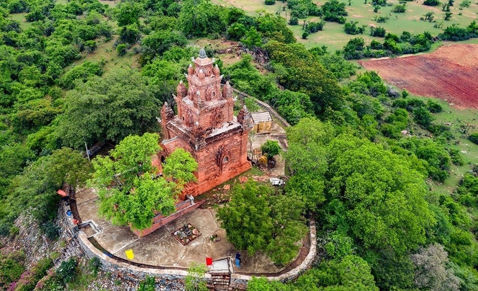 Toàn cảnh tháp Po Rome từ trên cao ( Ảnh_
