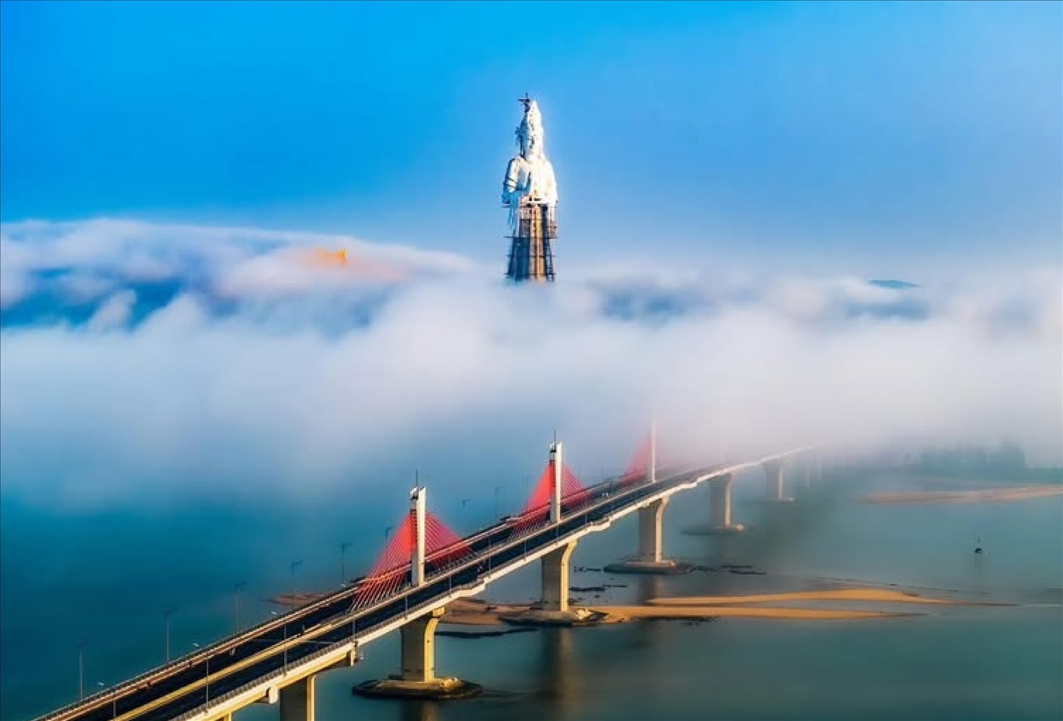 Vẻ đẹp độc đáo của ngôi chùa có tượng Phật cao nhất Đông Nam Á ở Quảng Ngãi 