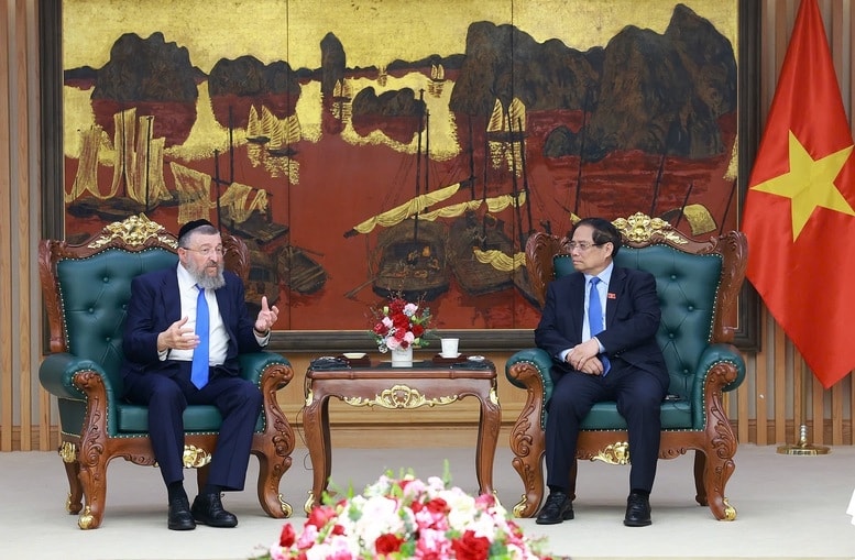 Bộ trưởng Yoav Ben Tzur: Phía Israel mong muốn, sẵn sàng và sẽ tạo điều kiện để đón nhận thêm nhiều lao động tay nghề cao từ Việt Nam - Ảnh: VGP/Nhật Bắc