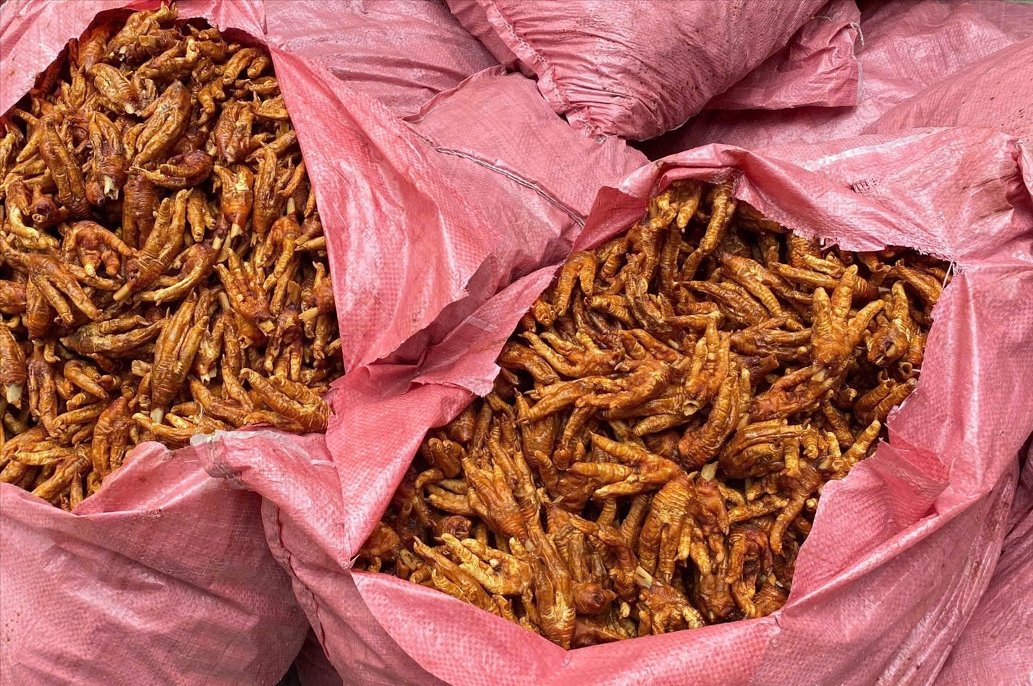 Số tang vật bị thu giữ