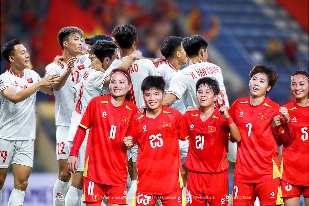 Bóng đá Việt Nam đang gấp rút chuẩn bị cho SEA Games 33 (Ảnh VFF)