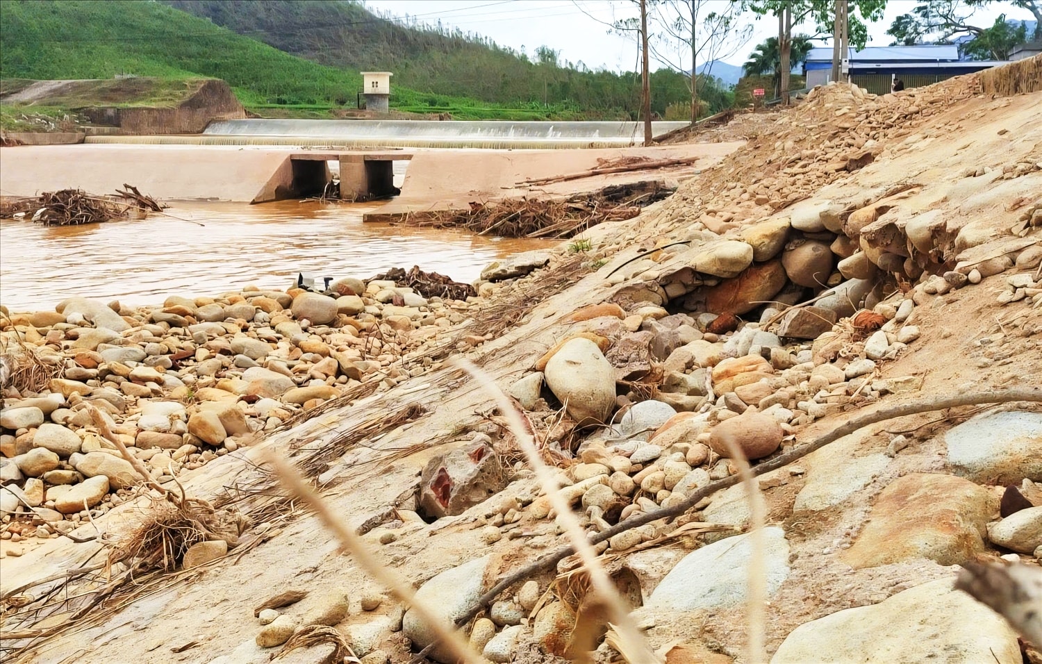 Toàn tỉnh Quảng Ninh hiện có khoảng 397 km đê các loại, trong đó gồm 33 km đê cấp quốc gia, 134 km đê cấp IV và 230 km đê cấp V