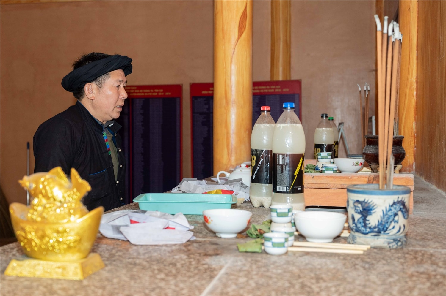 Ông Tải Sào Sơn - Người có uy tín thôn Cóc Sọc, xã Pố Lồ, huyện Hoàng Su Phì