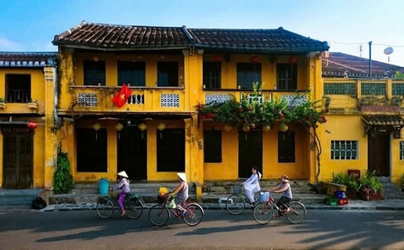 Đạp xe tại Hội An là hoạt động thi vị