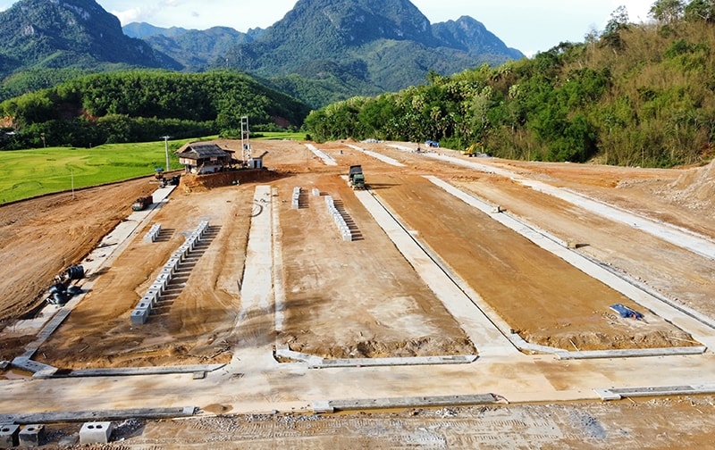 Từ nguồn vốn Chương trình 1719, công trình sắp xếp, ổn định dân cư bản Mìn và bản Luốc Lầu, xã Mường Mìn, huyện Quan Sơn, tỉnh Thanh Hóa được đầu tư xây dựng, bố trí đất ở cho 81 hộ dân sống ở khu vực có nguy cơ cao thiên tai (Ảnh minh họa).