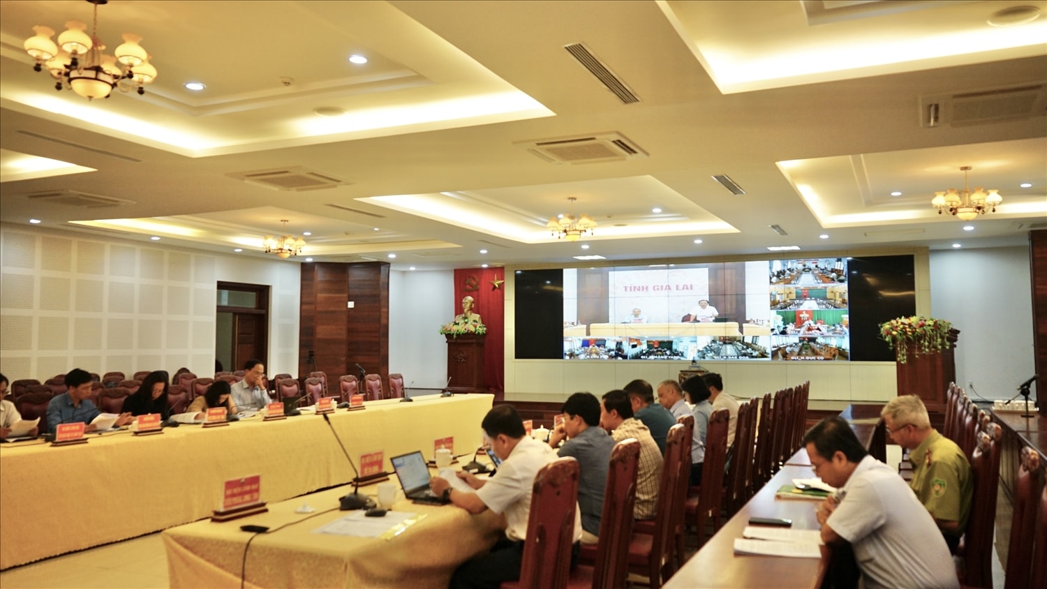 (Tin PV) Gia Lai: Đánh giá, thúc đẩy tiến độ thực hiện Chương trình MTQG 1719