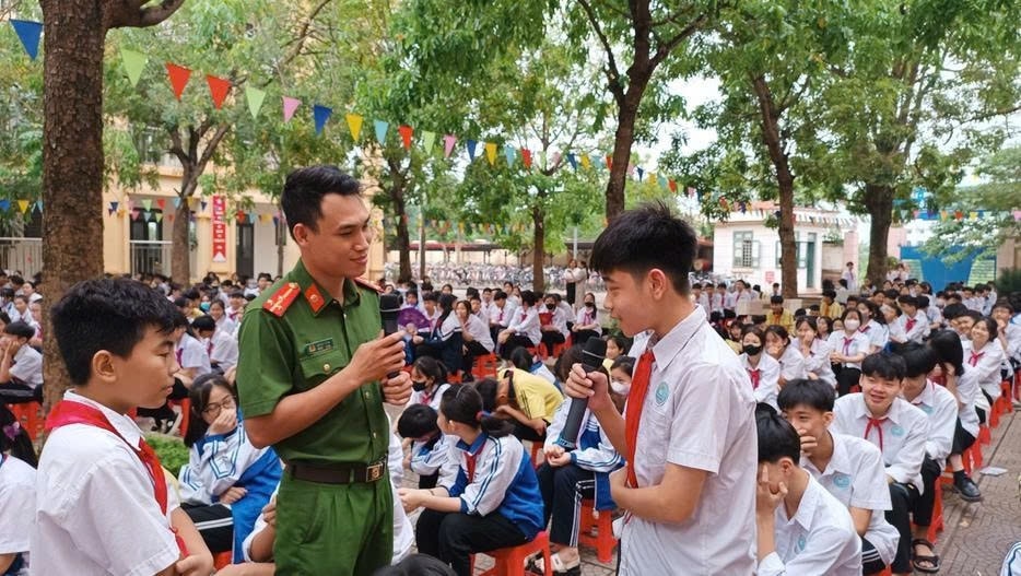 Công an quận Hà Đông (Hà Nội) thực hiện mô hình 