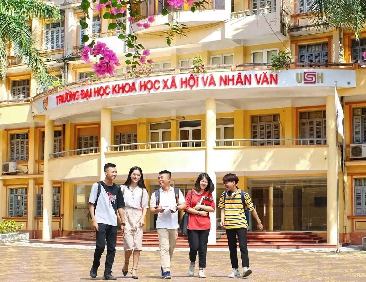 Đại học Khoa học Xã hội và Nhân văn (Đại học Quốc gia Hà Nội) công bố thông tin tuyển sinh đại học chính quy năm 2025. Ảnh: TL