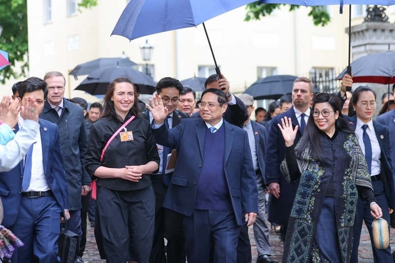 Khu phố cổ Tallinn là điểm đến du lịch hàng đầu của Estonia, thu hút hơn 1,5 triệu lượt khách quốc tế mỗi năm - Ảnh: VGP/Nhật Bắc Khu phố cổ Tallinn là điểm đến du lịch hàng đầu của Estonia, thu hút hơn 1,5 triệu lượt khách quốc tế mỗi năm - Ảnh: VGP/Nhật Bắc