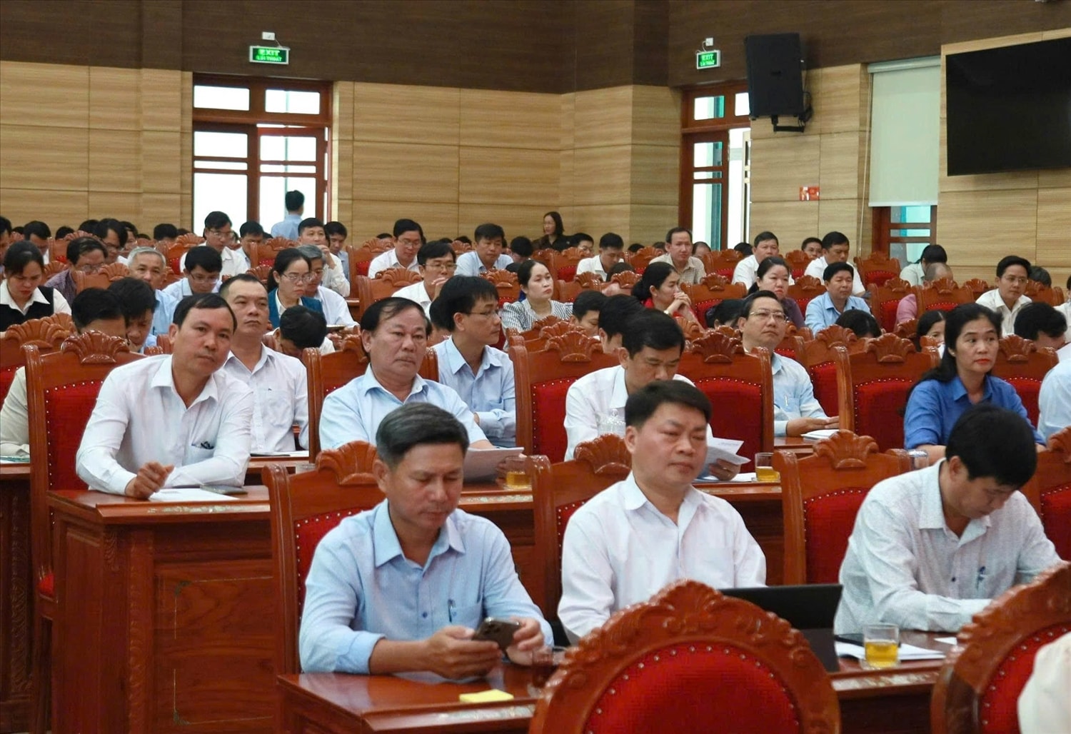 Ban Thường vụ Tỉnh ủy Bình Định tổ chức buổi làm việc với 174 cán bộ dự kiến giữ vị trí chủ chốt của 58 xã, phường mới sau khi sáp nhập